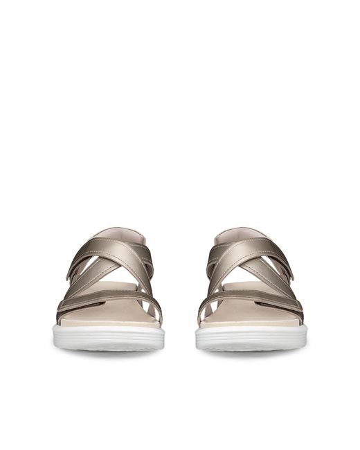 Ecco White Soft Sandal