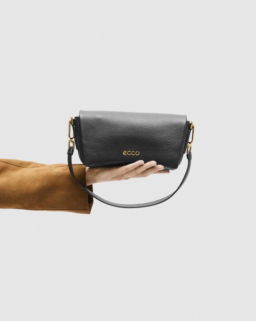Ecco Black Pinch Bag M