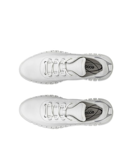 Ecco White Gruuv Sneaker Size