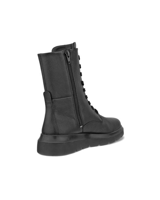 Ecco Black Nouvelle Lace Boot Size