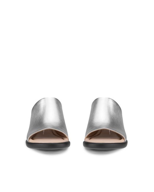 Ecco White Sculpted Sandal Lx 35