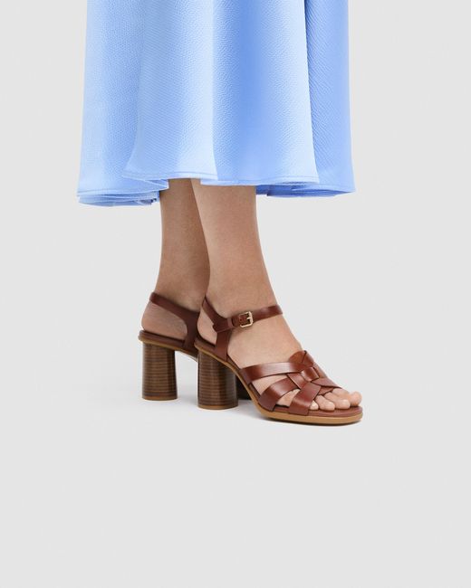 Ecco Brown Sculpted Alba 65