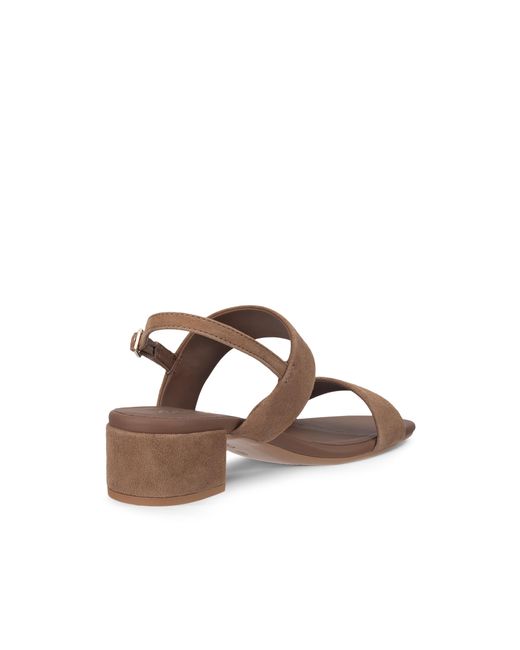 Ecco Brown Liva Sandal 35