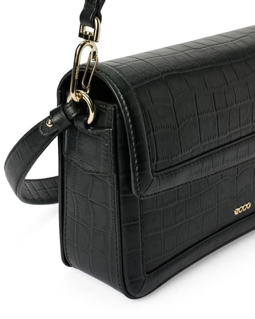 Ecco Black Pinch Bag