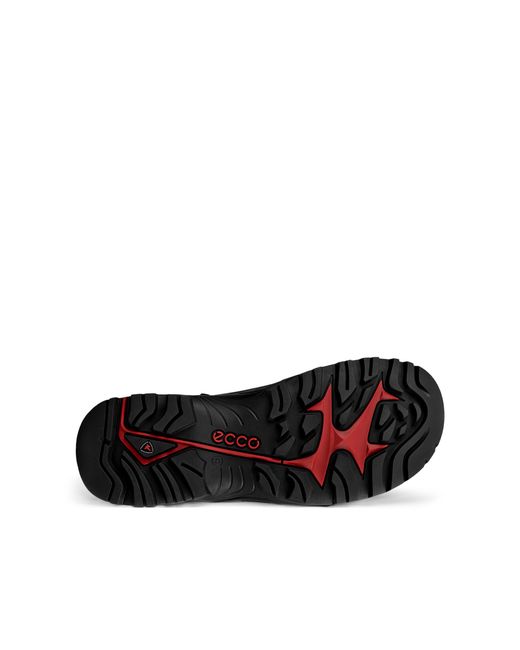 Ecco Black Offroad Mid-Cut Waterproof Walking Boots for men