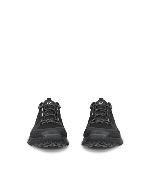 Ecco Black Ult-trn Waterproof Low Shoe Size for men
