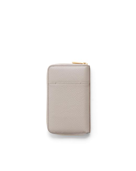 Ecco White Wallet Zipped