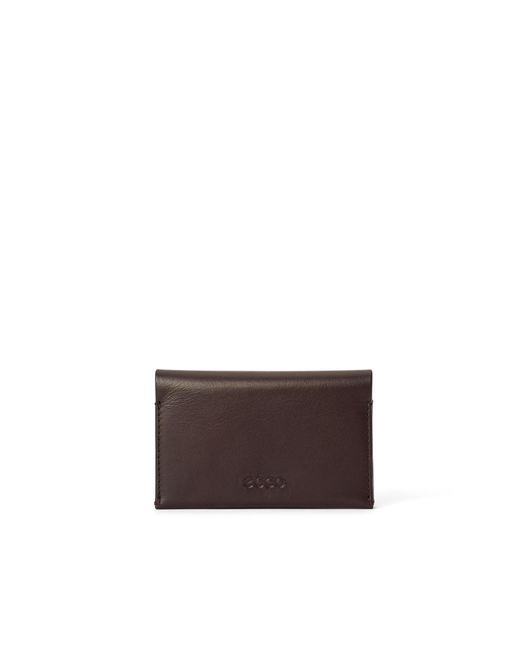 Ecco Brown Business Card Purse for men