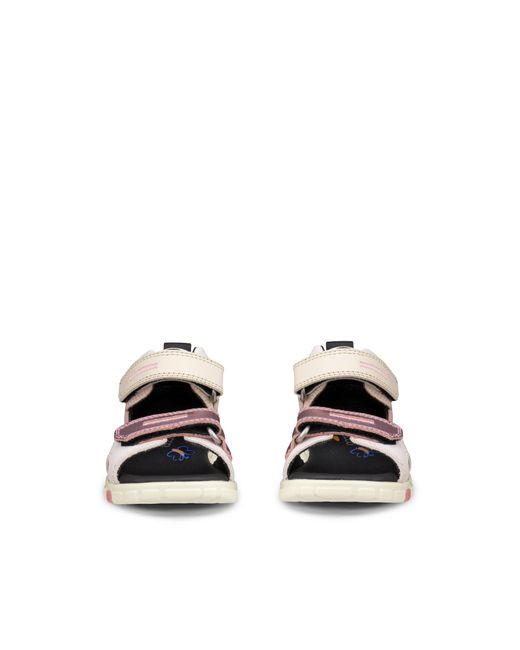 Ecco White Mini Stride Sandal