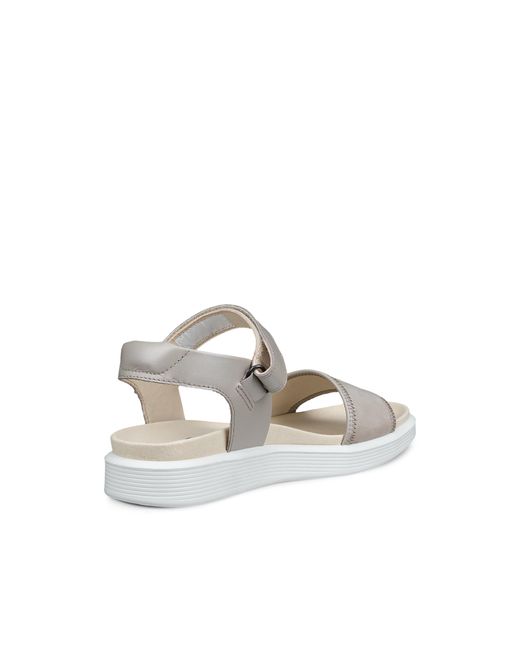 Ecco White Soft Sandal