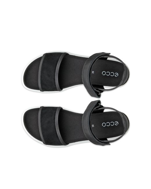 Ecco Black Soft Sandal