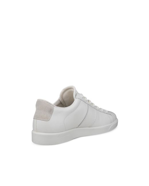 Ecco White Street Lite Retro Sneaker Size