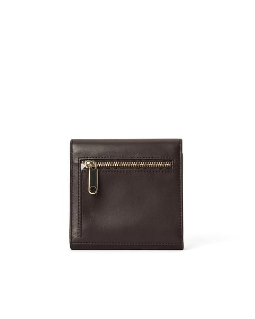Ecco White Wallet E Wave Lock