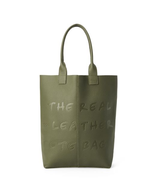 Ecco Green Tote Real Leather