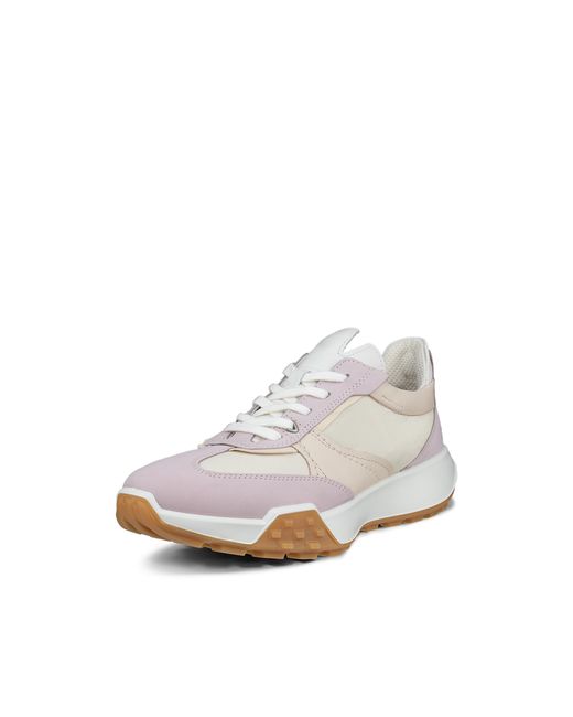 Ecco White Retro Sneaker