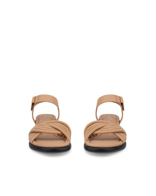 Ecco Brown Sculpted Sandal Lx 35