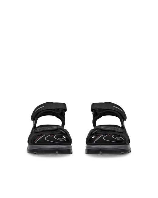 Ecco Black Yucatan Sandal Size