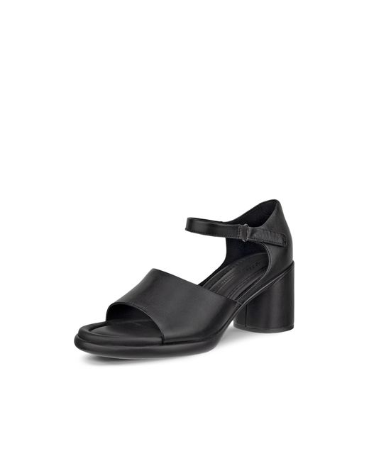 Ecco Black Sculpted Sandal Lx 55