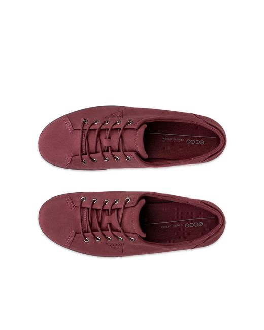 Ecco Purple Soft 2.0- Nubuck Walking Shoe