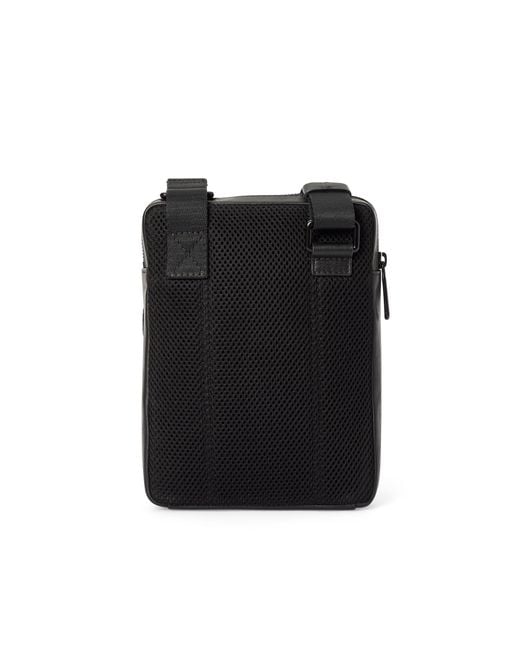Ecco Flat Pouch City in Black für Herren
