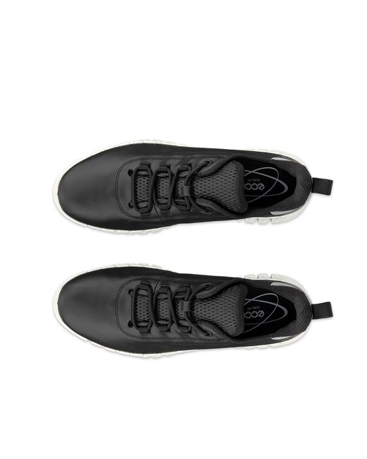 Ecco Black Gruuv Sneaker Size