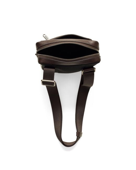Ecco Brown Flat Pouch City