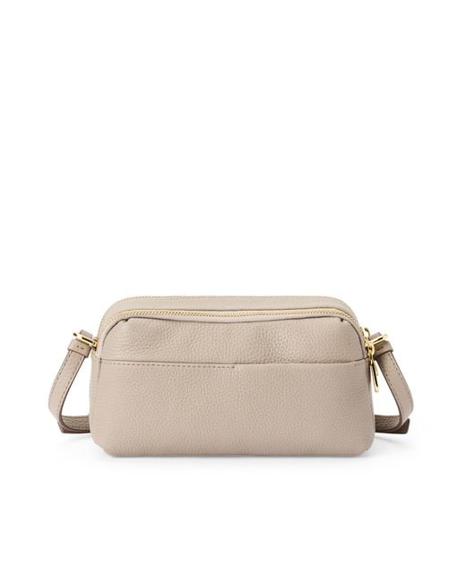 Ecco White Camera Bag Curve