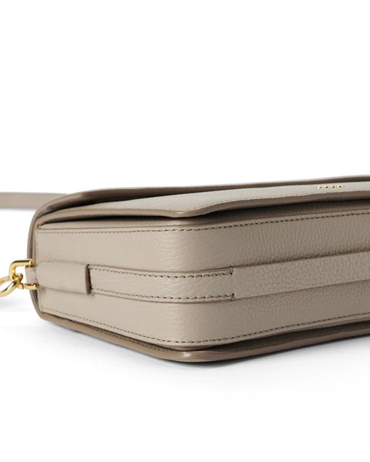 Ecco Gray Pinch Bag L