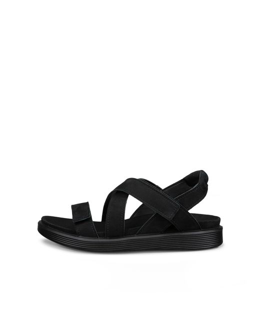 Ecco Black Soft Sandal
