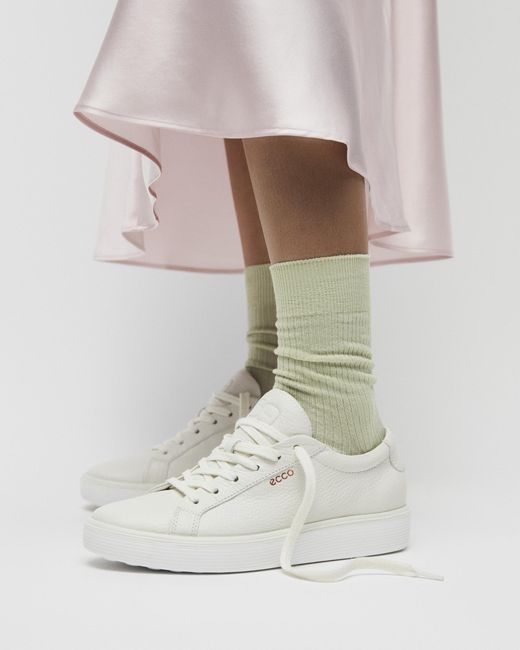 Ecco White Soft 60 Sneaker Size