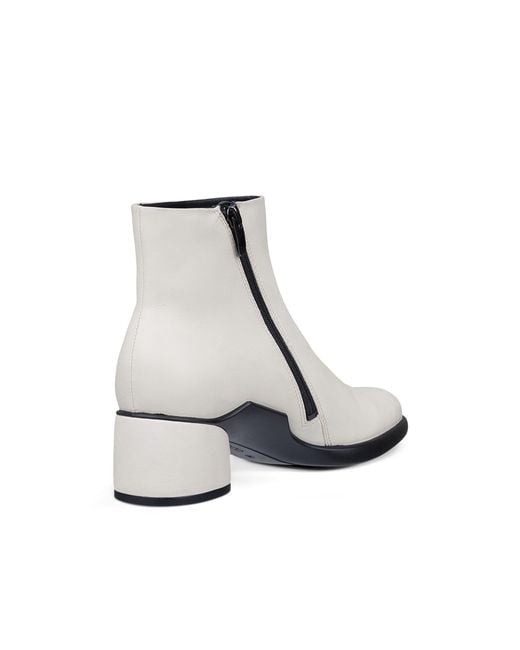 Ecco White Sculpted Lx 35 Ankle Boot Size