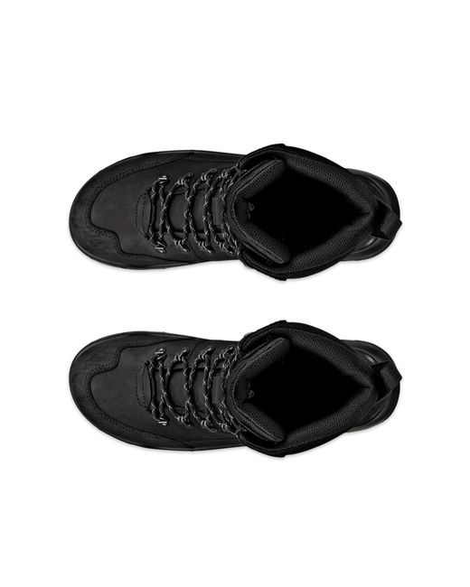 Ecco Black Offroad Mid-Cut Waterproof Walking Boots for men