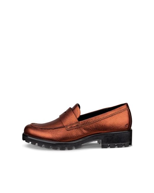 Ecco Brown Modtray Loafer