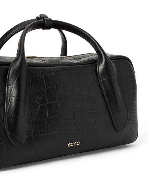 Ecco Black Bowling Bag M