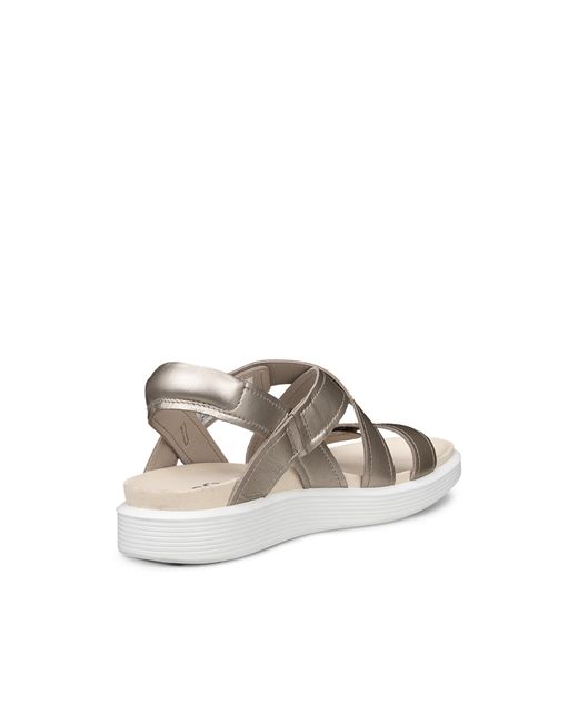 Ecco White Soft Sandal