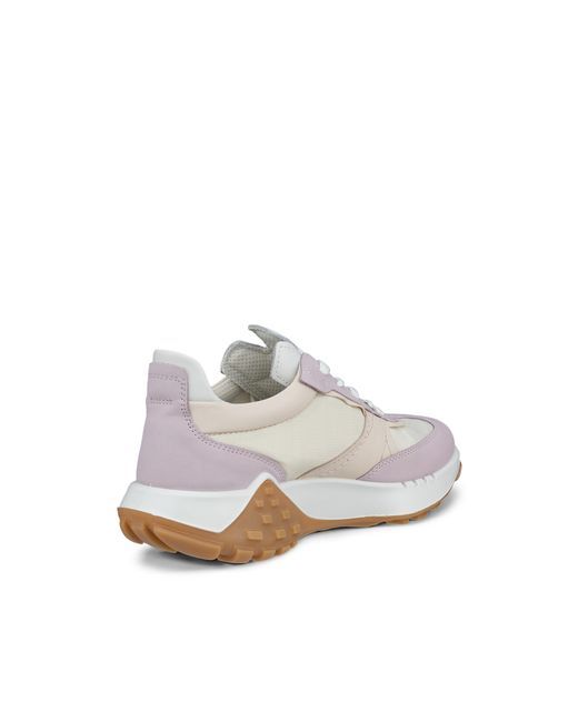 Ecco White Retro Sneaker
