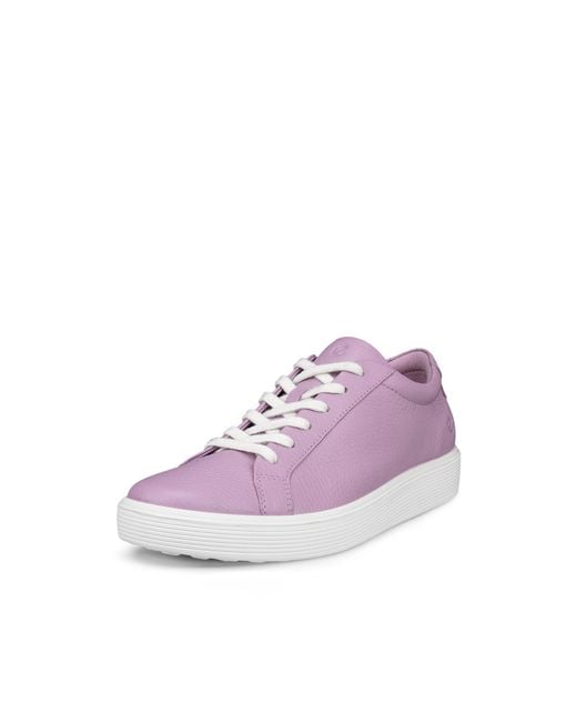 Ecco Purple Soft 60-Damen Ledersneaker