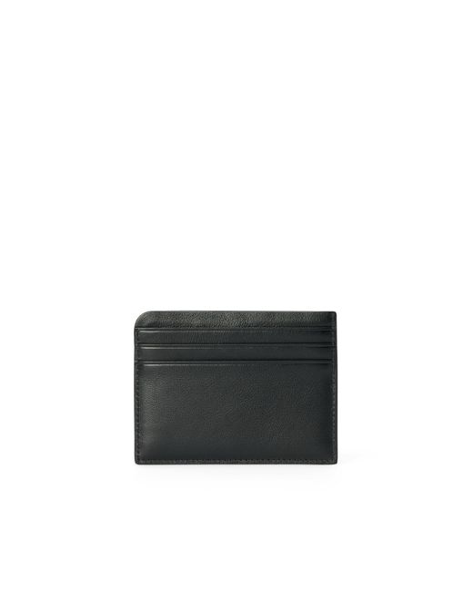 Ecco Black Card Case Formal for men