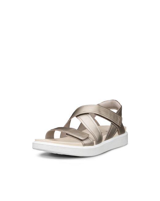 Ecco White Soft Sandal