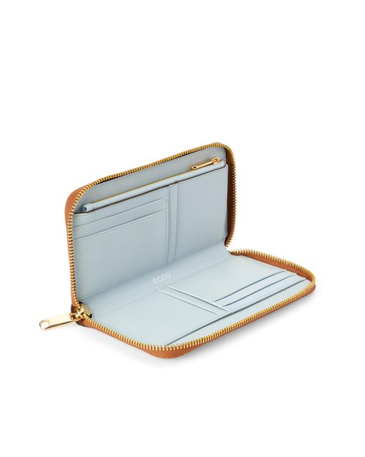 Ecco White Wallet Zipped
