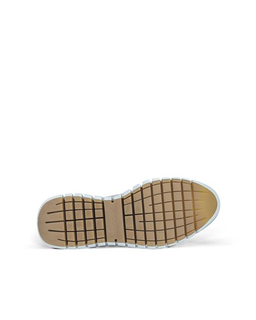Ecco White Minimalist Sneakers With Flexible Sole