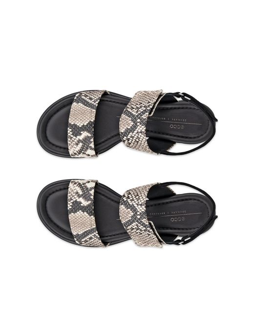 Ecco White Sculpted Sandal Lx 35