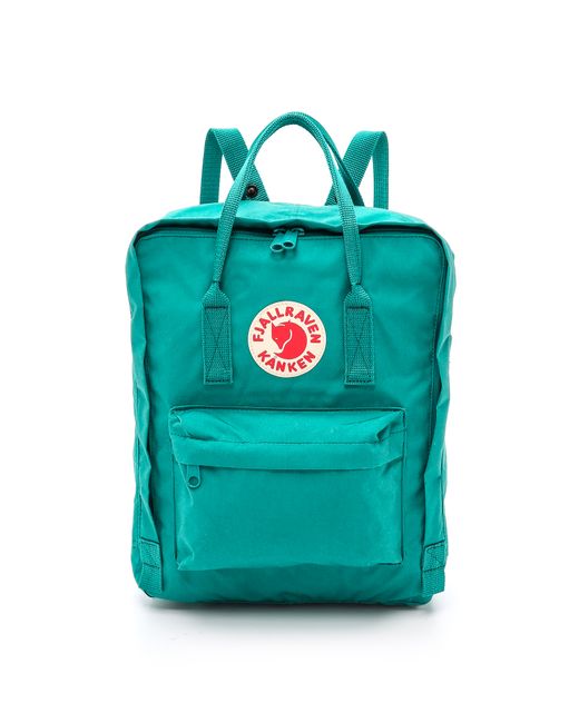 Fjallraven Blue Kanken Backpack - Ocean Green