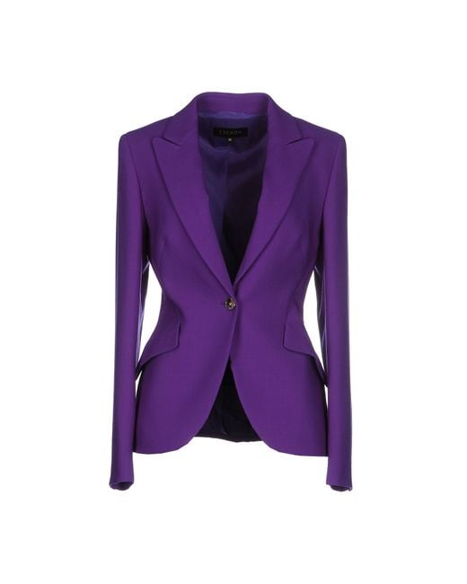 ESCADA Purple Blazer