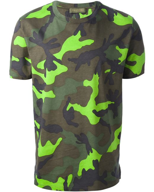 Valentino green shop camo