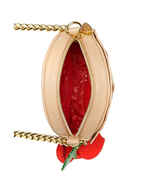Betsey Johnson Cherry Pie Crossbody in Natural Lyst