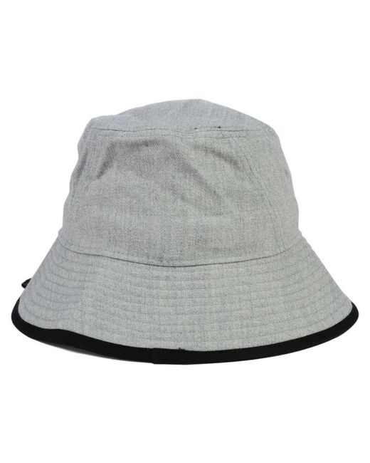 KTZ Gray Ucf Knights Tip Bucket Hat for men