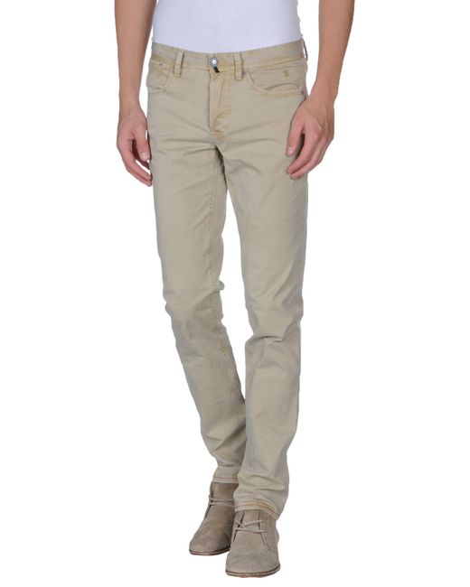 Jaggy Metallic Casual Pants for men