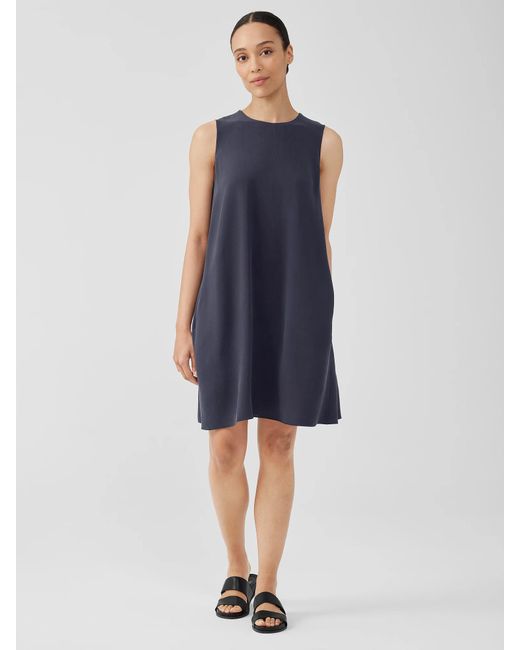 Eileen fisher sleeveless dress hotsell