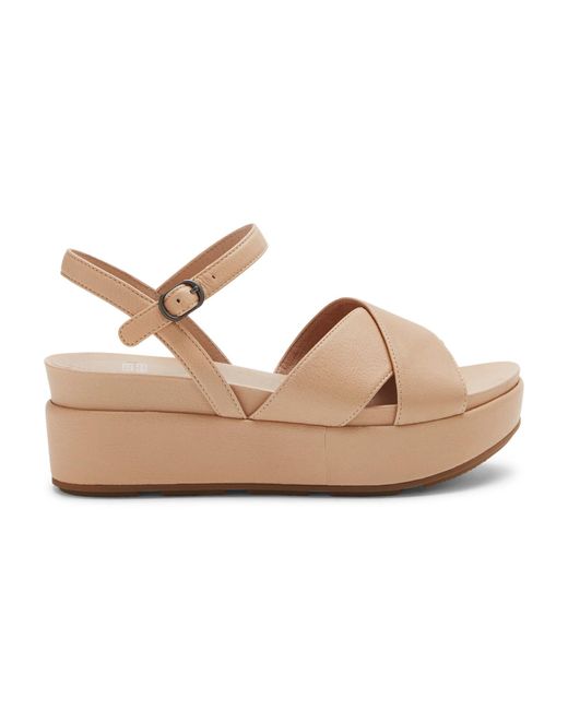 Eileen Fisher Natural Juno Platform Sandal